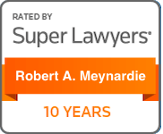 Rated By Superlawyers Robert A. Meynardie 10 Years
